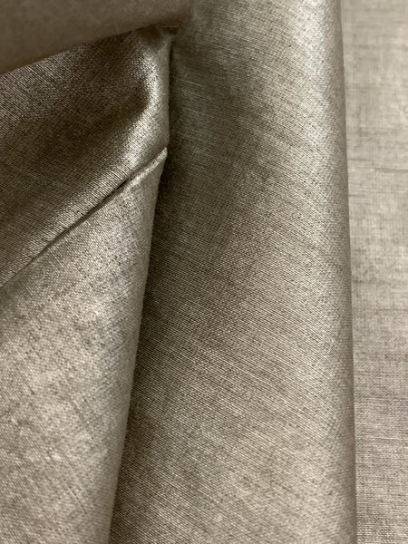 Metallic Silver, 100% Cotton